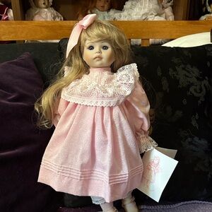 Caitlin by Pauline Pink Lace Doll with Blonde Hair limited edition, 1022